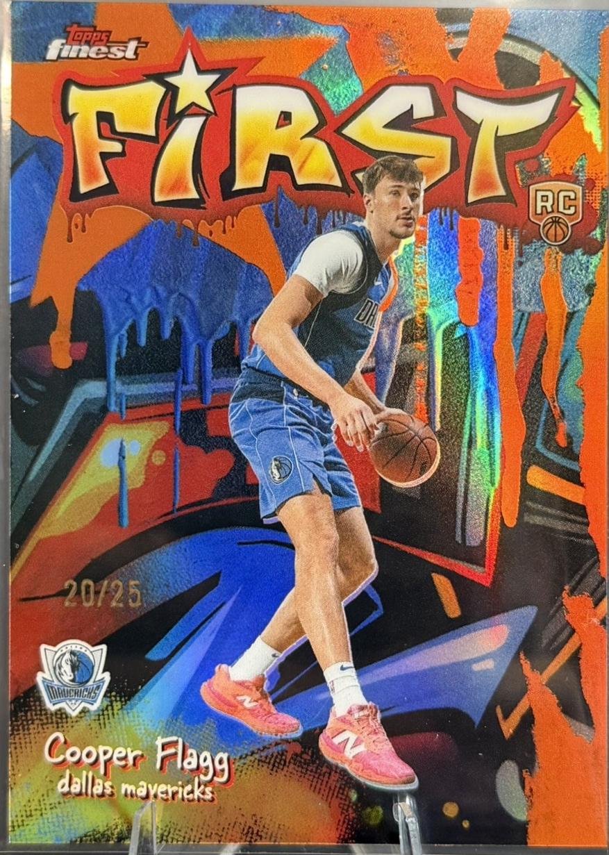 Cooper Flagg [Orange Refractor] #F-1