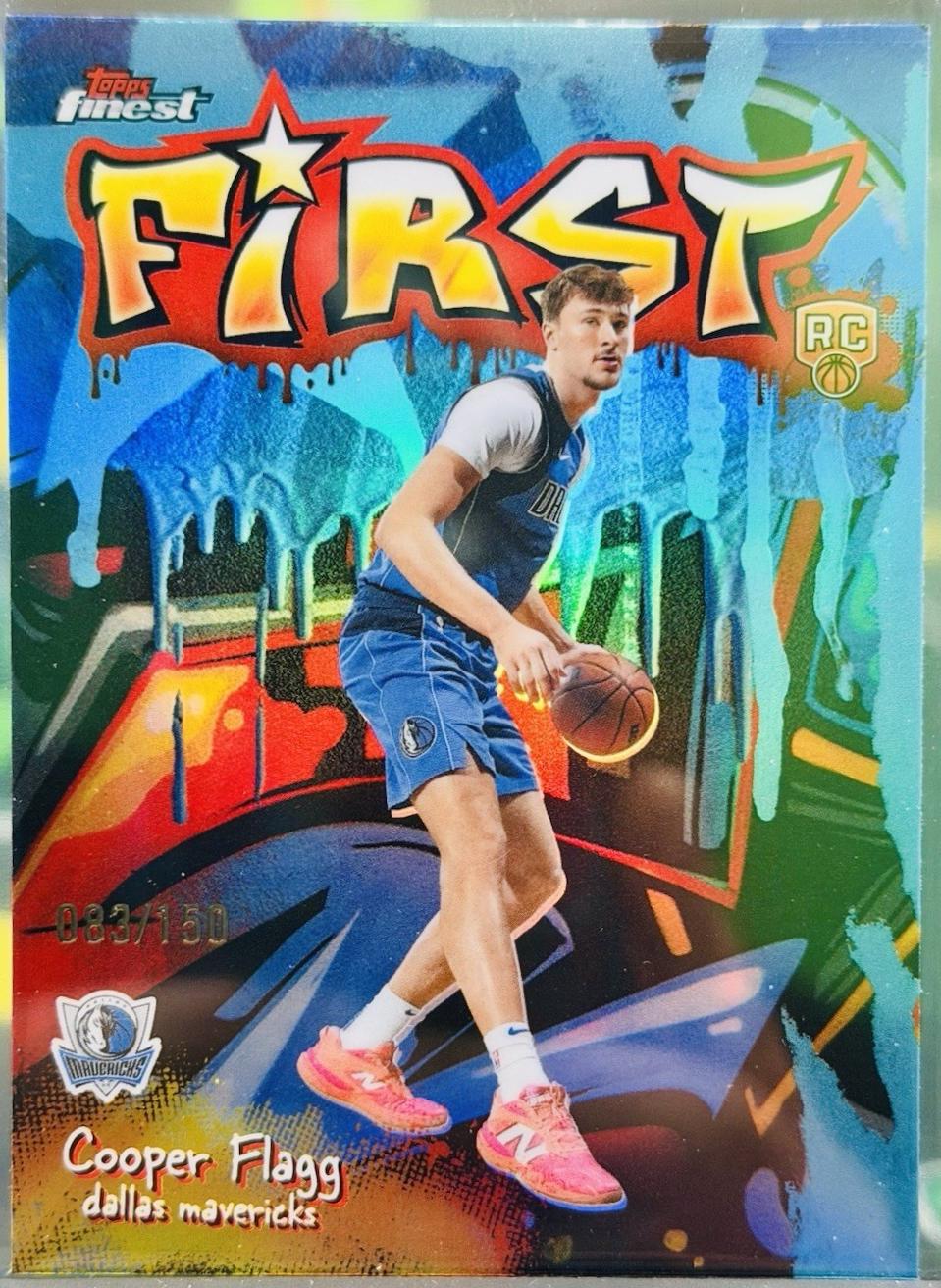 Cooper Flagg [Sky Blue Refractor] #F-1