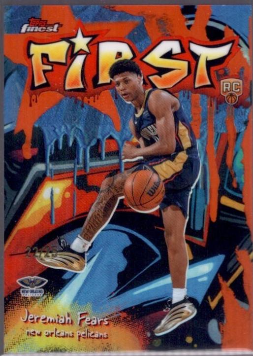 Jeremiah Fears [Orange Refractor] #F-7