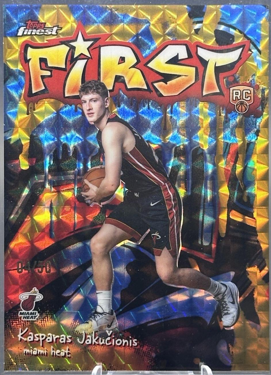 Kasparas Jakucionis [Gold Geometric Refractor] #F-20