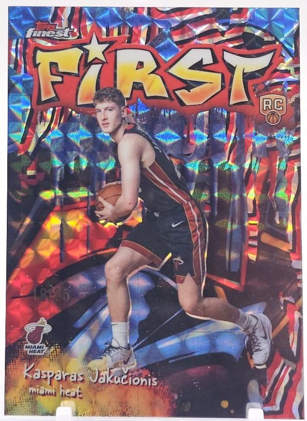 Kasparas Jakucionis [Red Black Geometric Refractor] #F-20