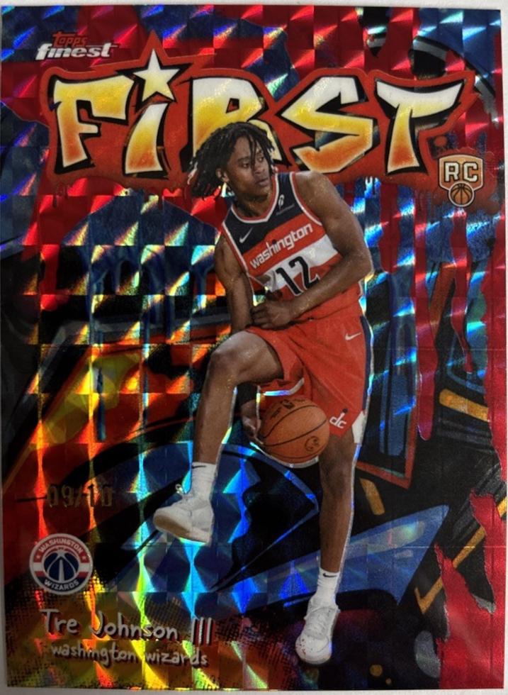 Tre Johnson III [Red Geometric Refractor] #F-6