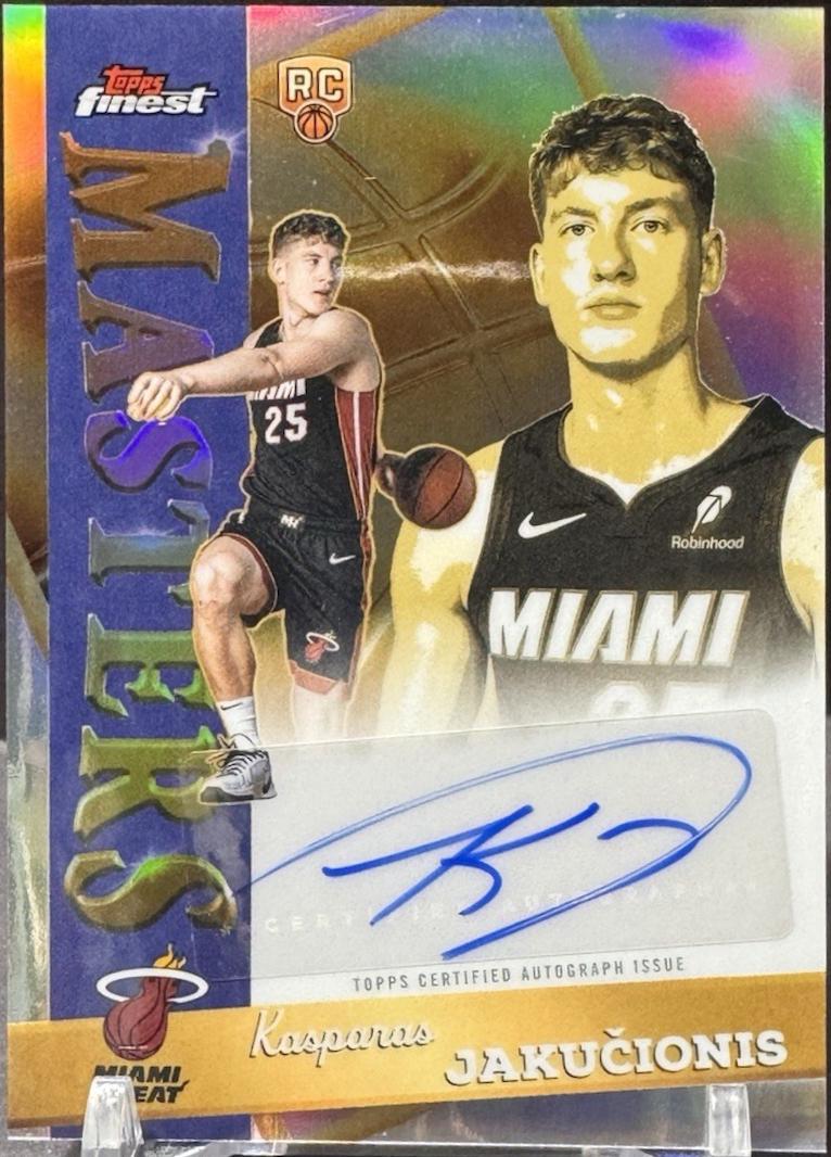 Kasparas Jakucionis [Refractor] #MA-KJ