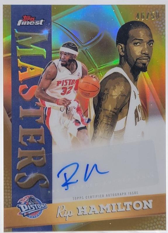 Rip Hamilton [Gold Refractor] #MA-RH