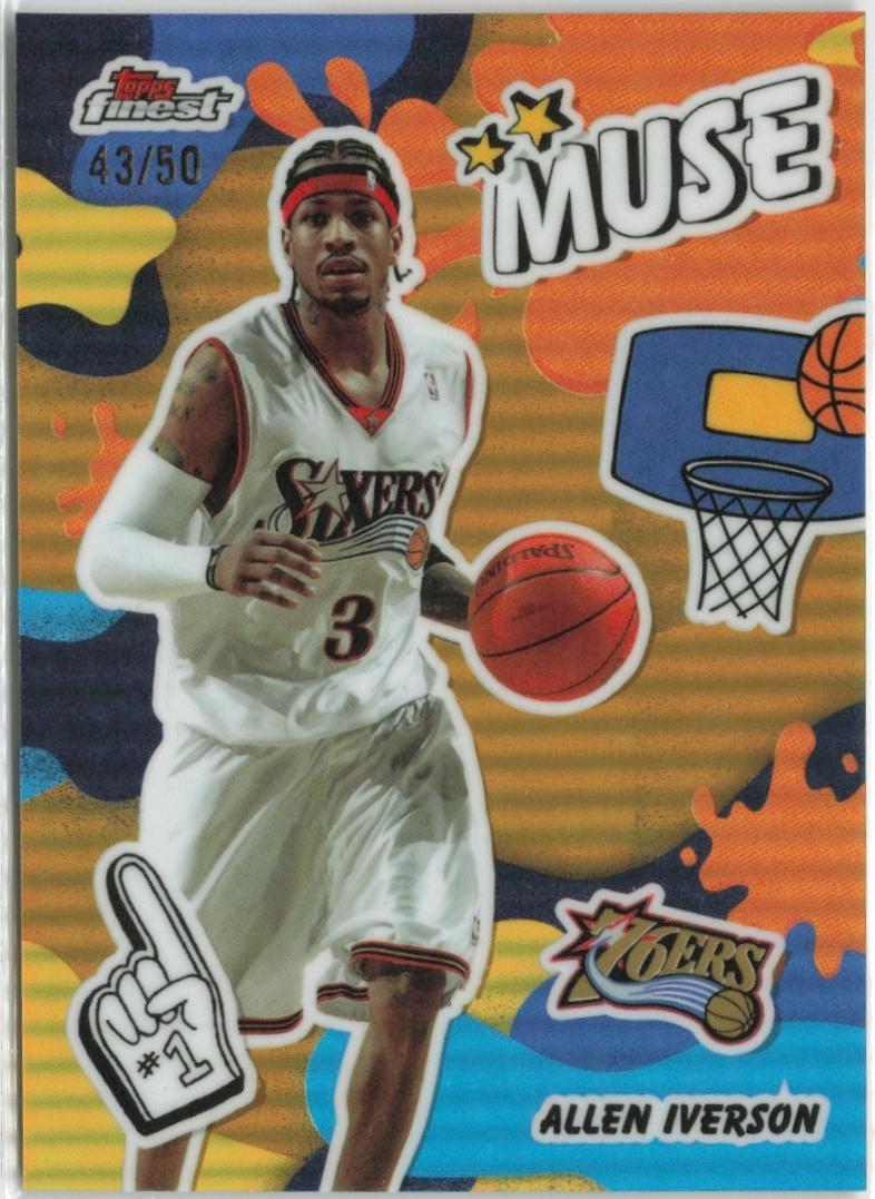 Allen Iverson [Gold Refractor] #M-1