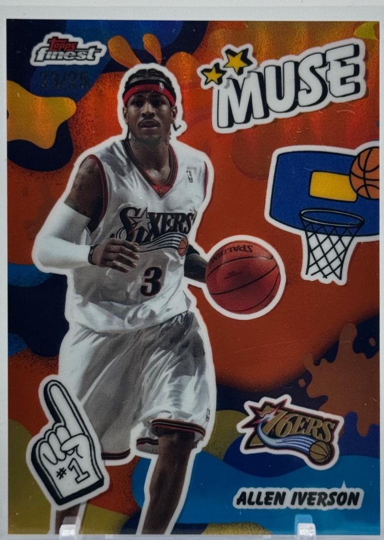 Allen Iverson [Orange Refractor] #M-1