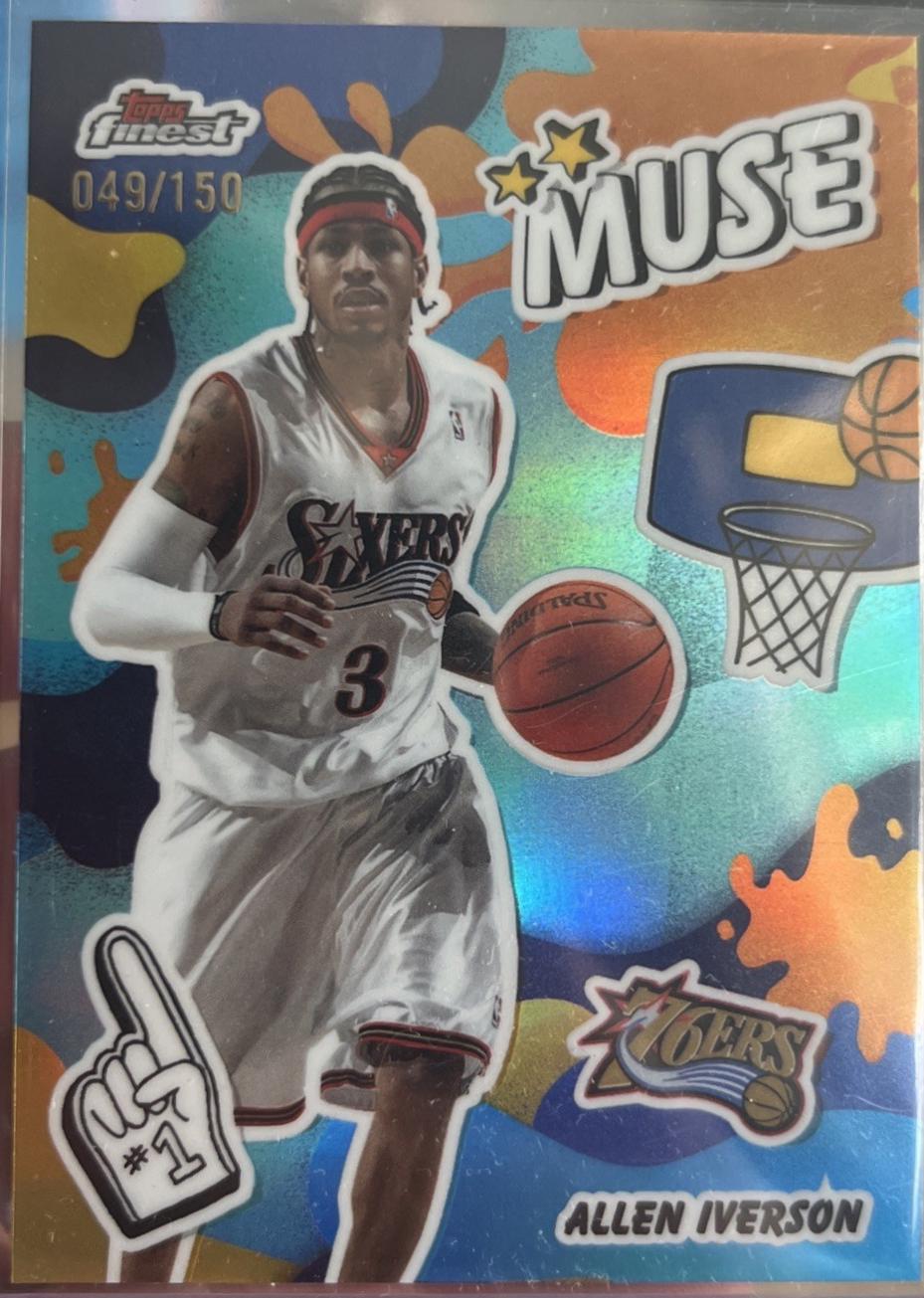 Allen Iverson [Sky Blue Refractor] #M-1