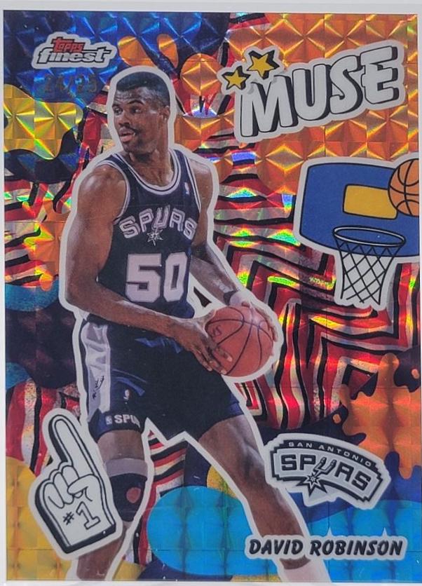 David Robinson [Red Black Geometric Refractor] #M-19