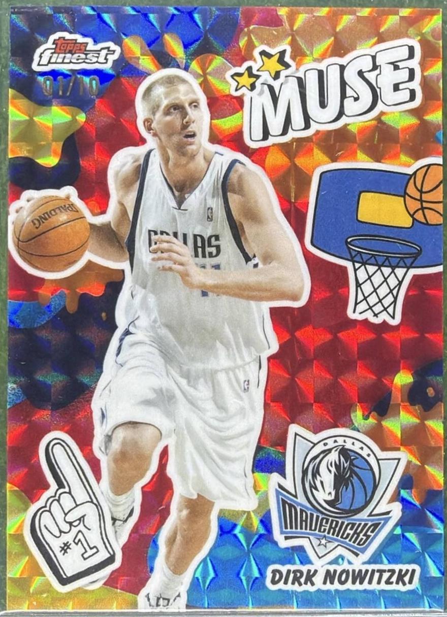 Dirk Nowitzki [Red Geometric Refractor] #M-5