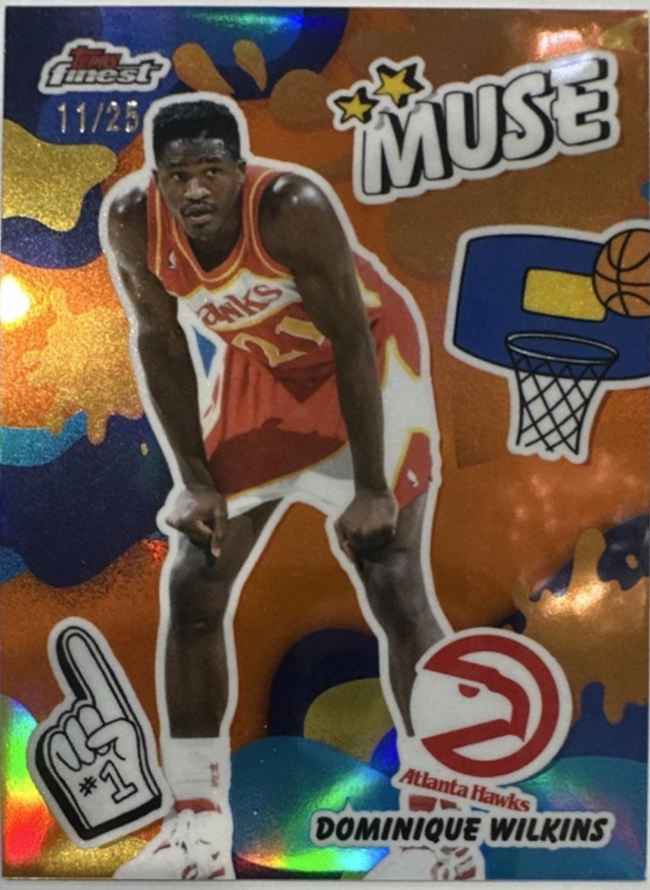 Dominique Wilkins [Orange Refractor] #M-21