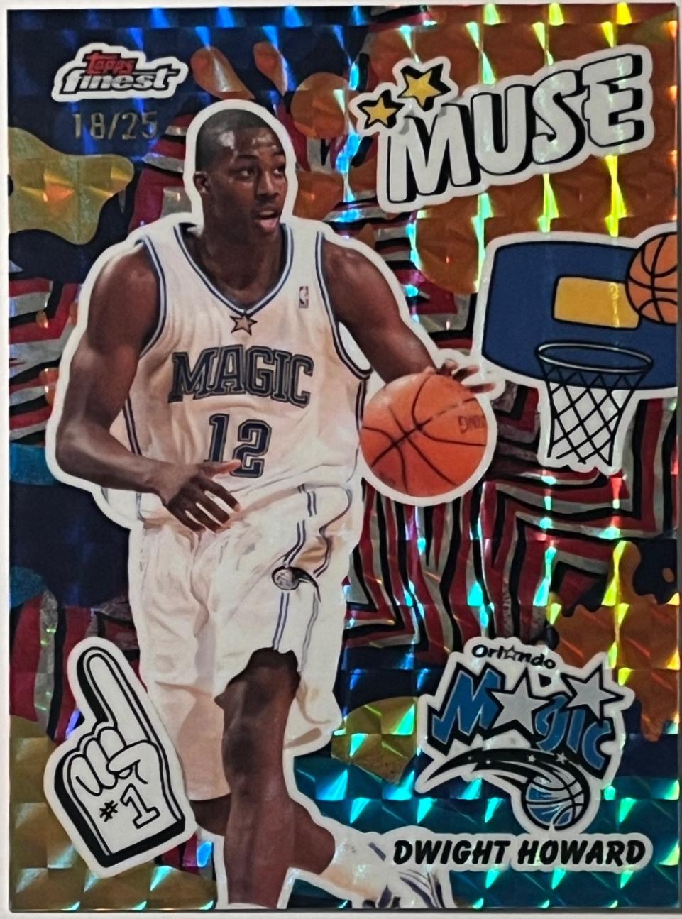 Dwight Howard [Gold Geometric Refractor] #M-12