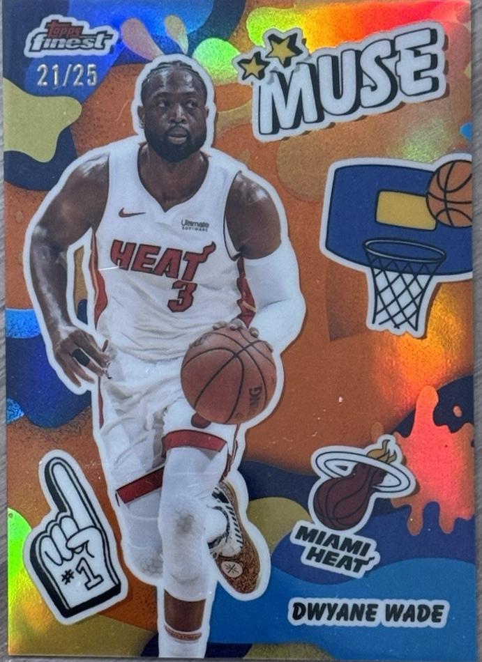 Dwyane Wade [Orange Refractor] #M-8