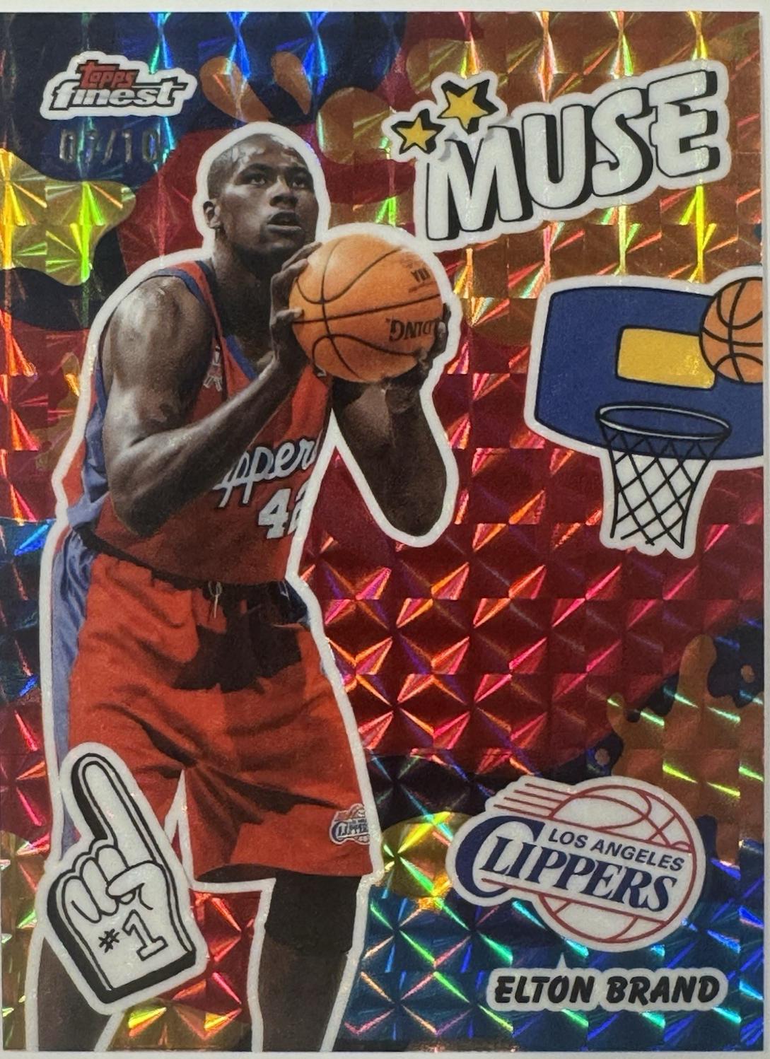 Elton Brand [Red Geometric Refractor] #M-29