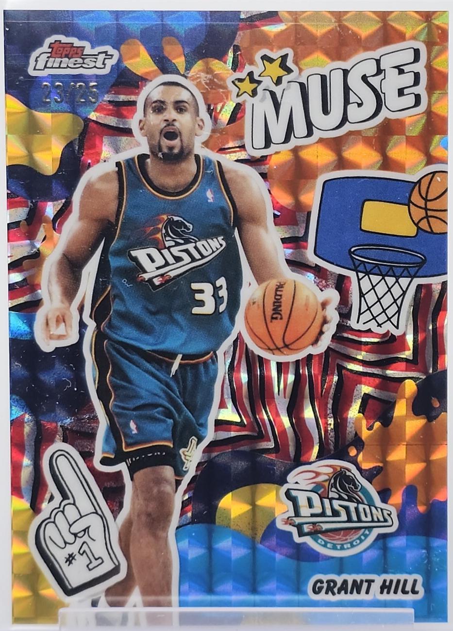 Grant Hill [Red Black Geometric Refractor] #M-13