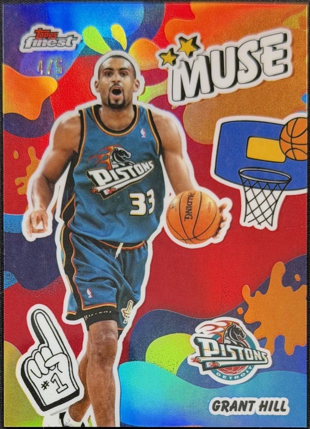 Grant Hill [Red Refractor] #M-13