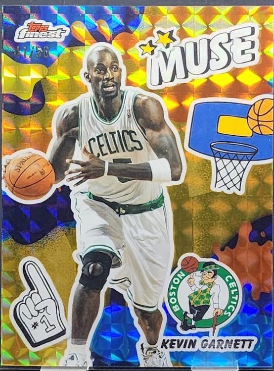 Kevin Garnett [Gold Geometric Refractor] #M-6