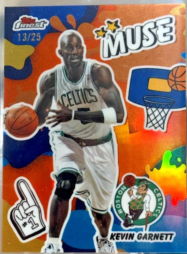 Kevin Garnett [Orange Refractor] #M-6