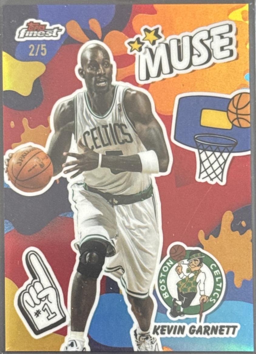 Kevin Garnett [Red Refractor] #M-6