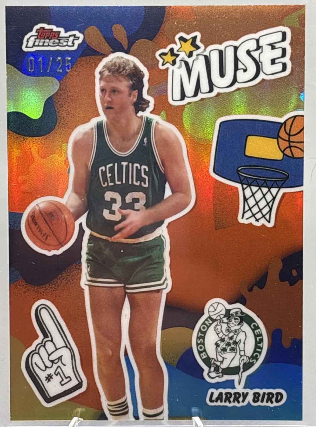 Larry Bird [Orange Refractor] #M-2