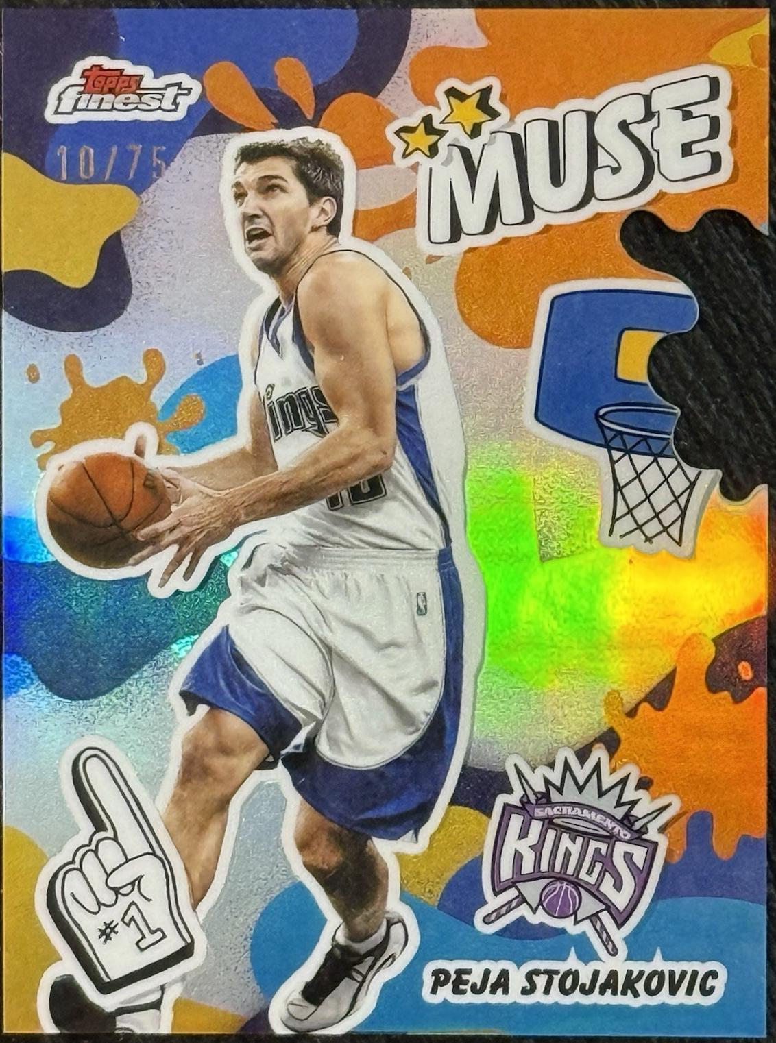 Peja Stojakovic [Die-Cut Refractor] #M-26