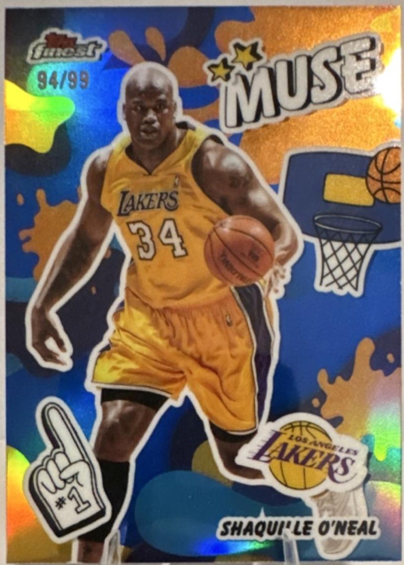 Shaquille O'Neal [Blue Refractor] #M-4
