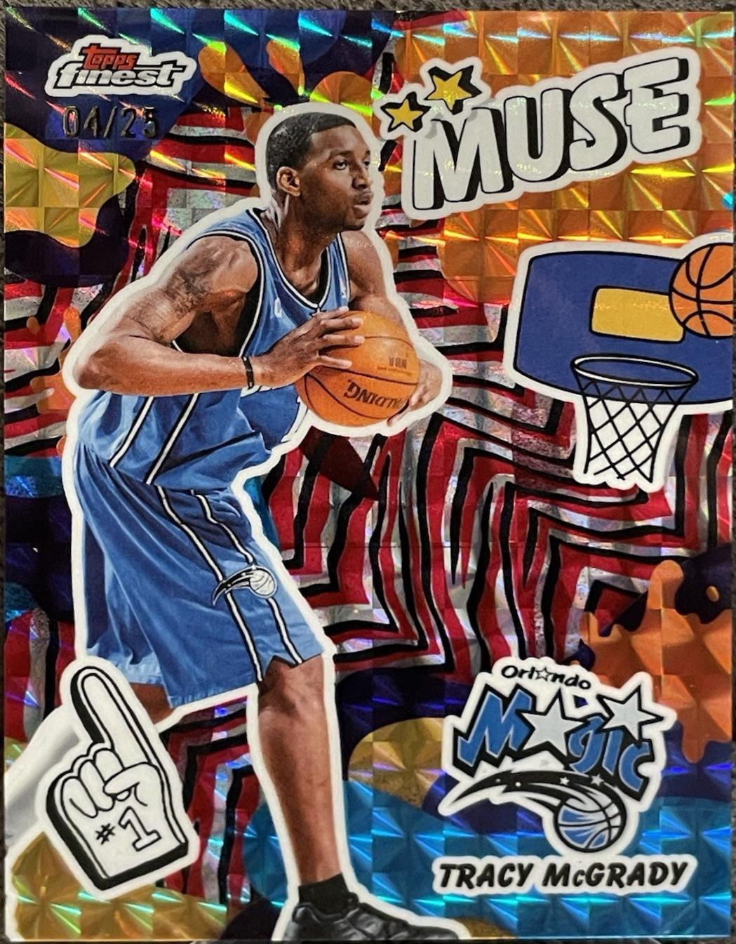 Tracy McGrady [Orange Refractor] #M-9