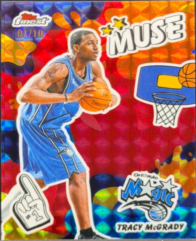 Tracy McGrady [Red Geometric Refractor] #M-9