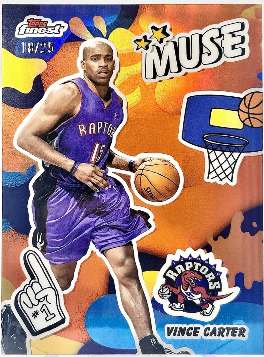 Vince Carter [Orange Refractor] #M-20