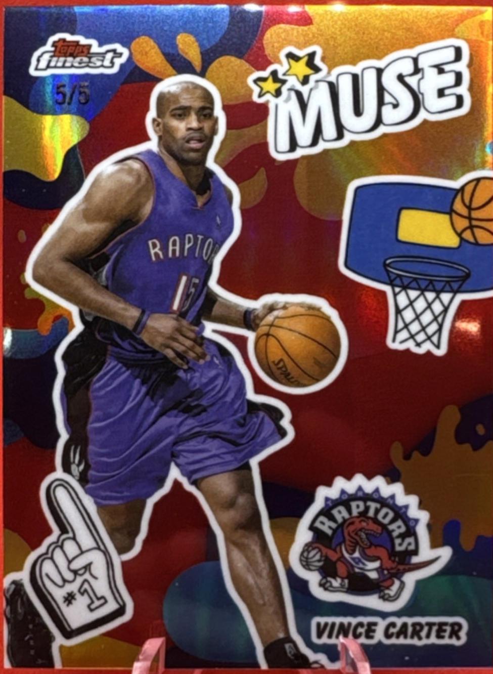Vince Carter [Red Refractor] #M-20