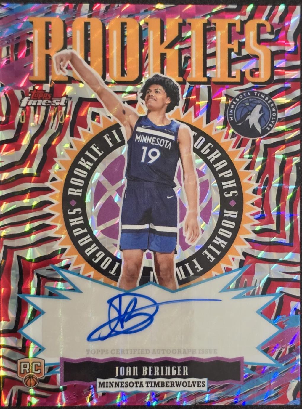 Joan Beringer [Red Black Geometric Refractor] #RFA-JB