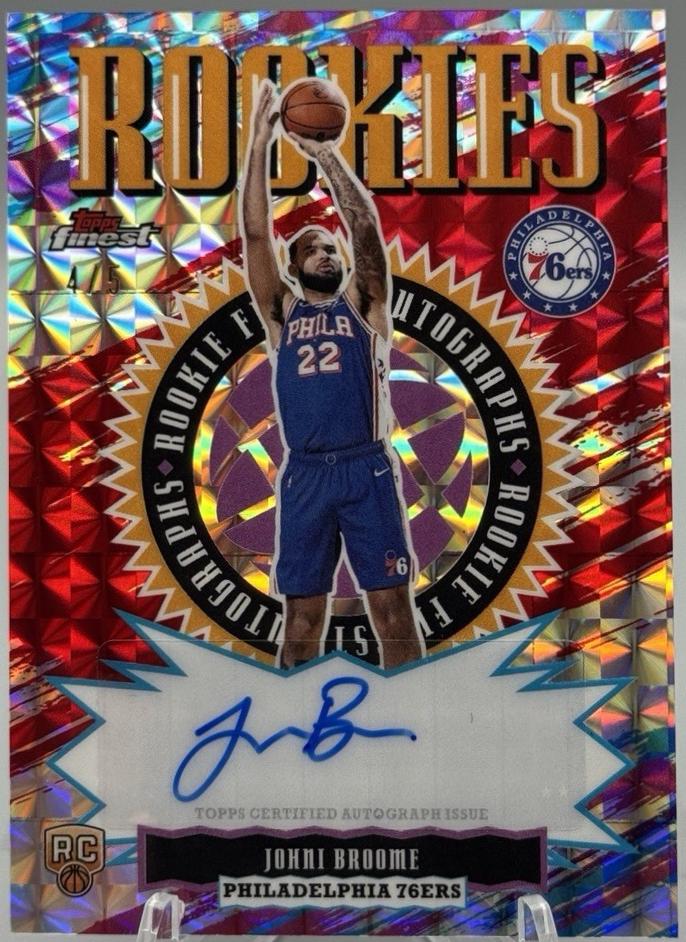 Johni Broome [Red Geometric Refractor] #RFA-JO