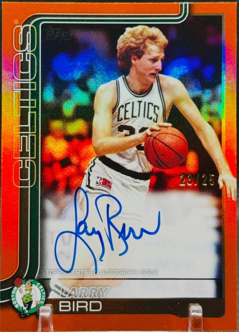 Larry Bird [Orange Rainbow] #TFRA-LB