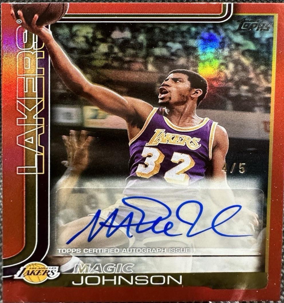Magic Johnson [Red Rainbow] #TFRA-MJ