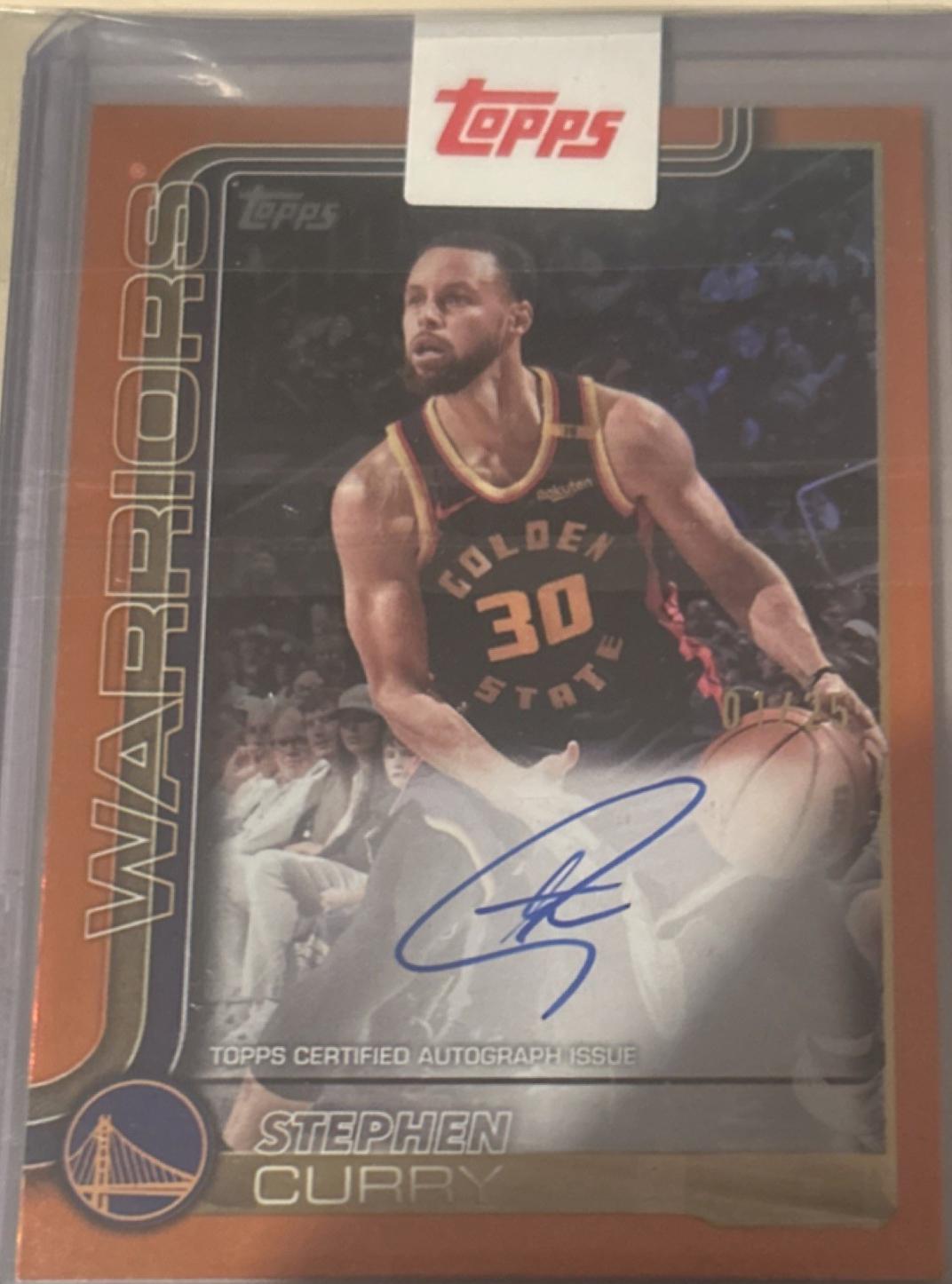Stephen Curry [Orange Rainbow] #TFRA-SC