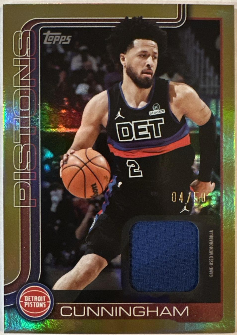 Cade Cunningham [Gold Rainbow] #FRO-CC