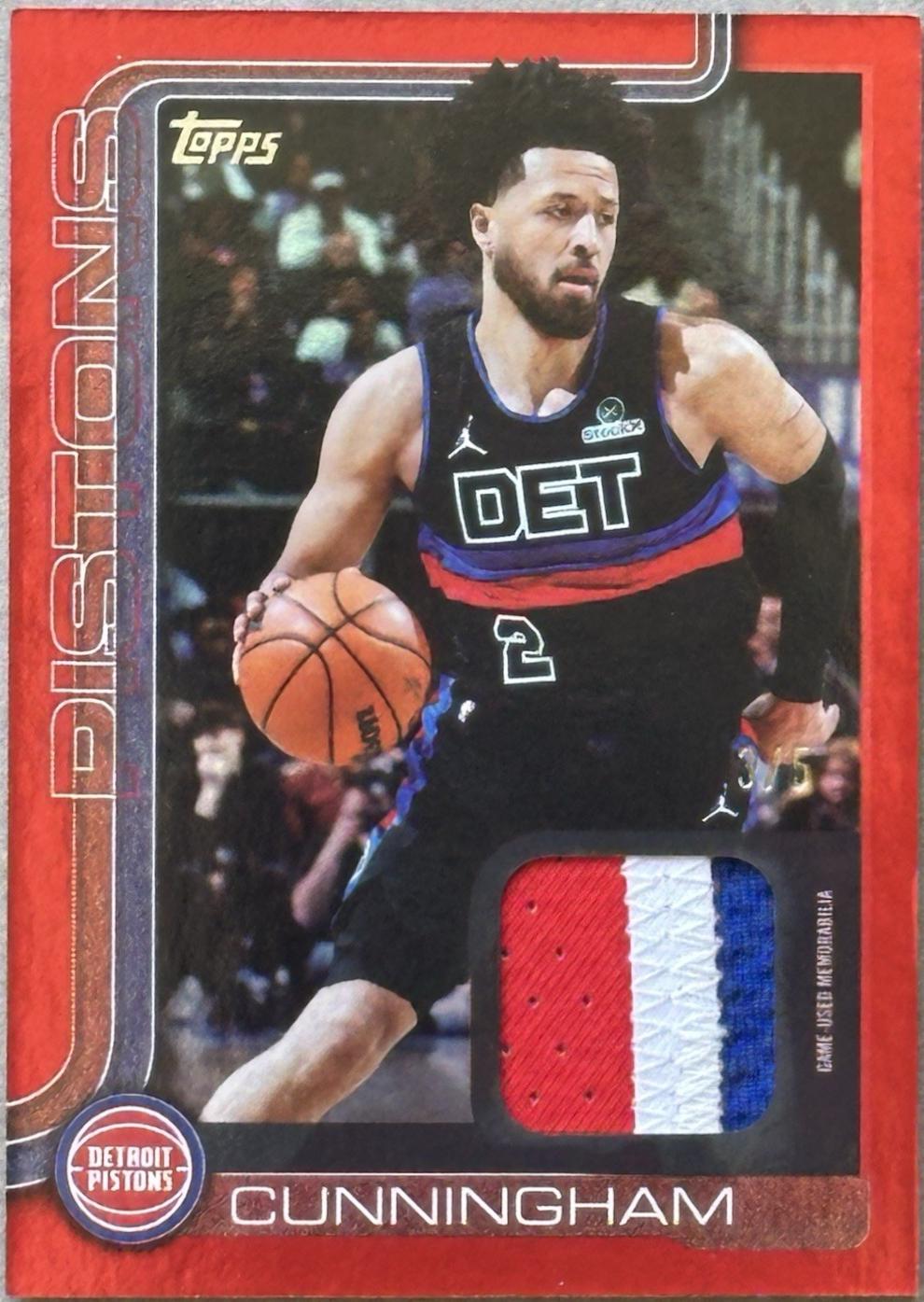 Cade Cunningham [Red Rainbow] #FRO-CC
