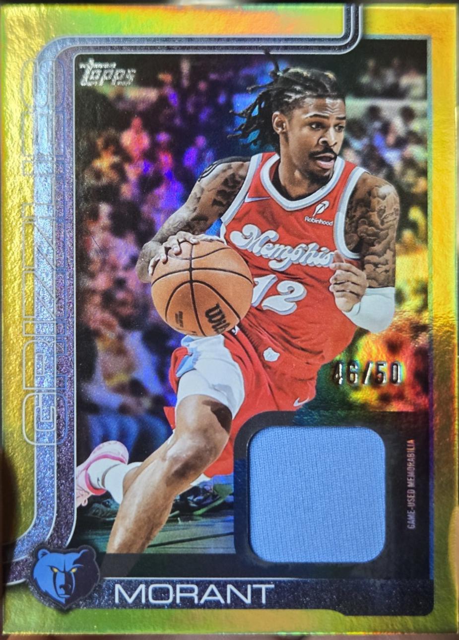 Ja Morant [Gold Rainbow] #FRO-JM