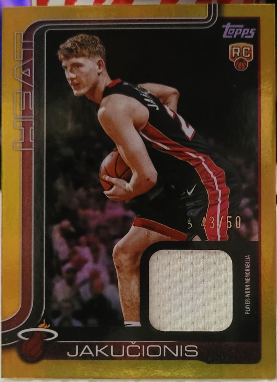 Kasparas Jakucionis [Gold Rainbow] #FRO-KJ