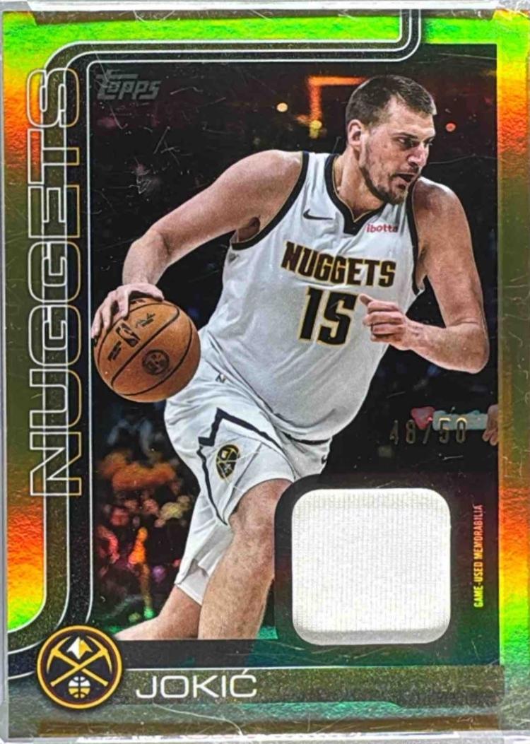Nikola Jokic [Gold Rainbow] #FRO-NJ
