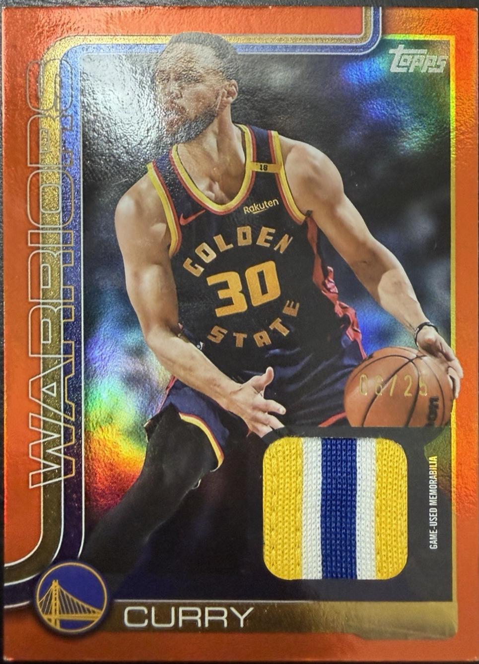 Stephen Curry [Orange Rainbow] #FRO-SC