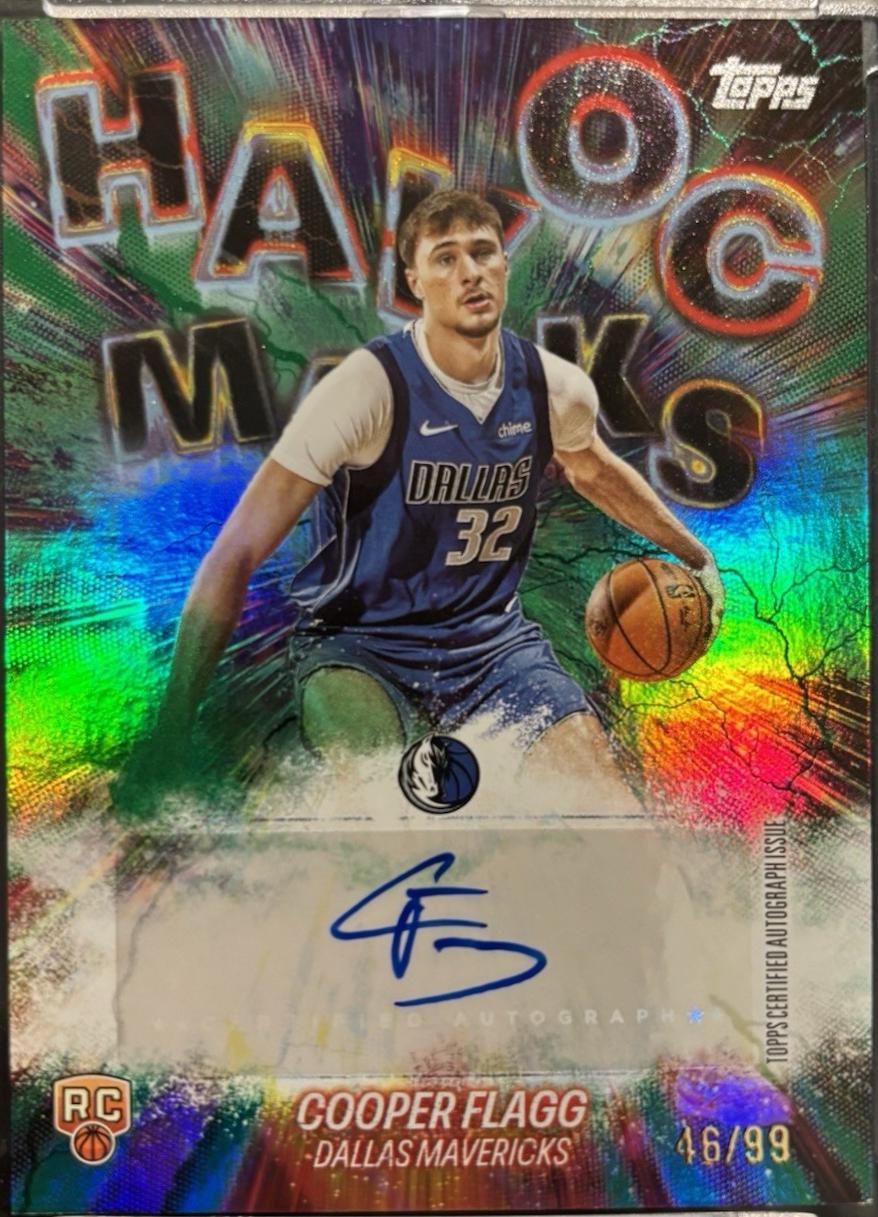 Cooper Flagg [Green Rainbow] #HM-CF