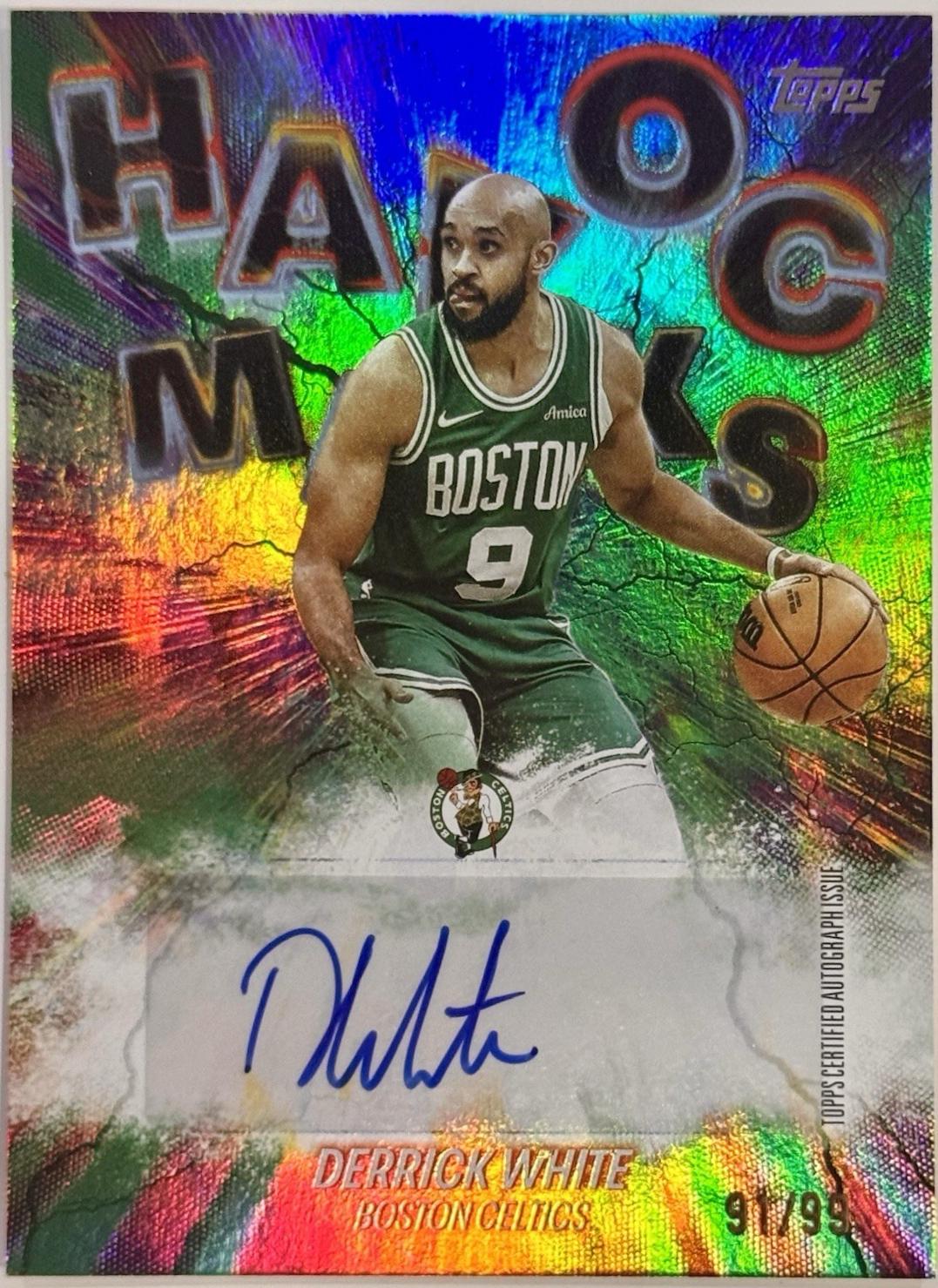 Derrick White [Green Rainbow] #HM-DW