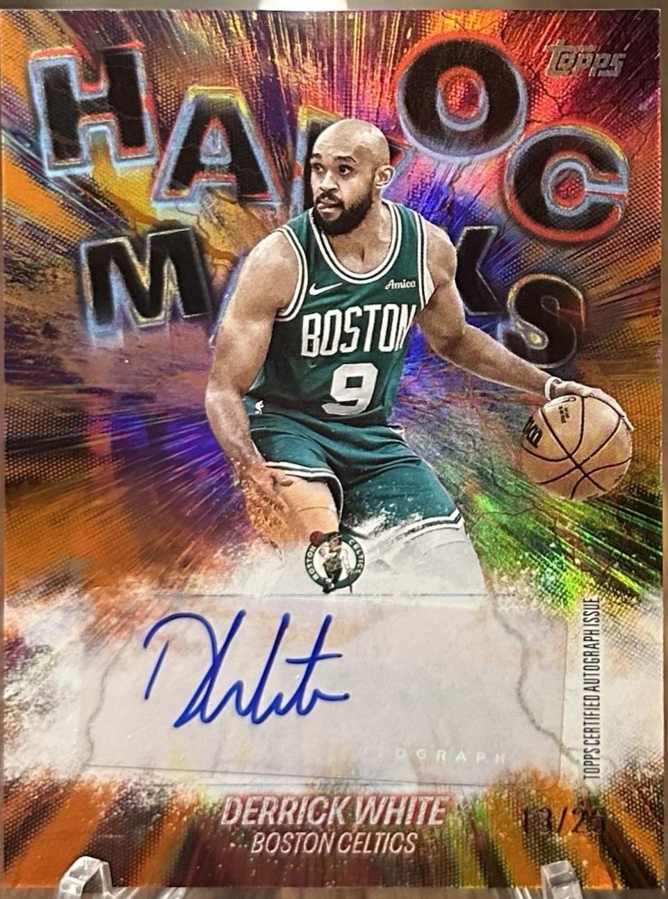 Derrick White [Orange Rainbow] #HM-DW