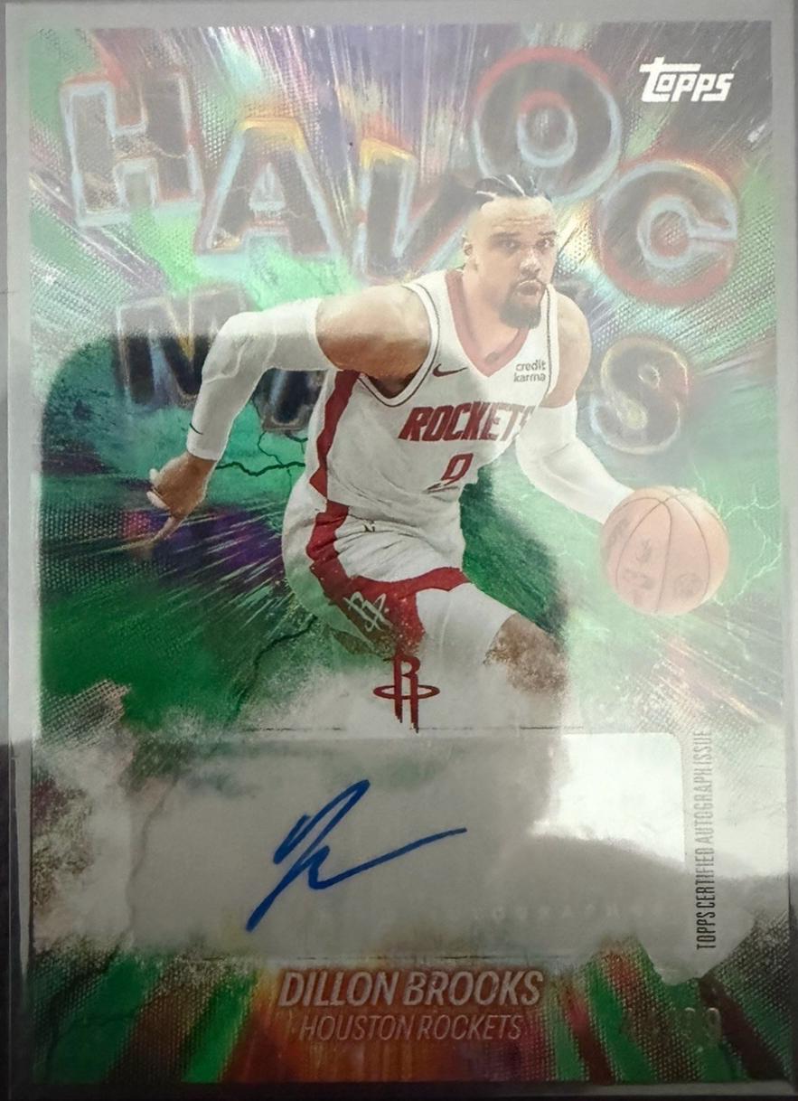 Dillon Brooks [Green Rainbow] #HM-DB
