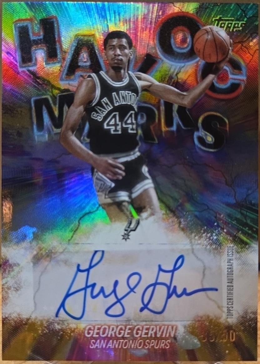 George Gervin [Gold Rainbow] #HM-GG