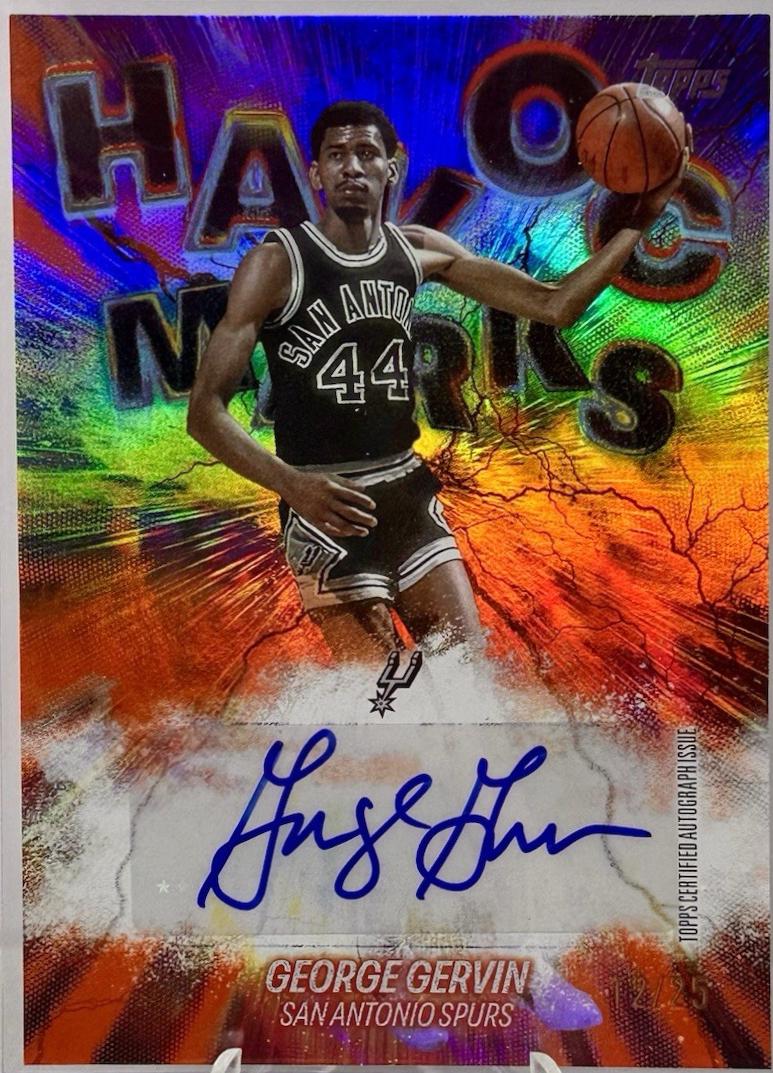 George Gervin [Orange Rainbow] #HM-GG