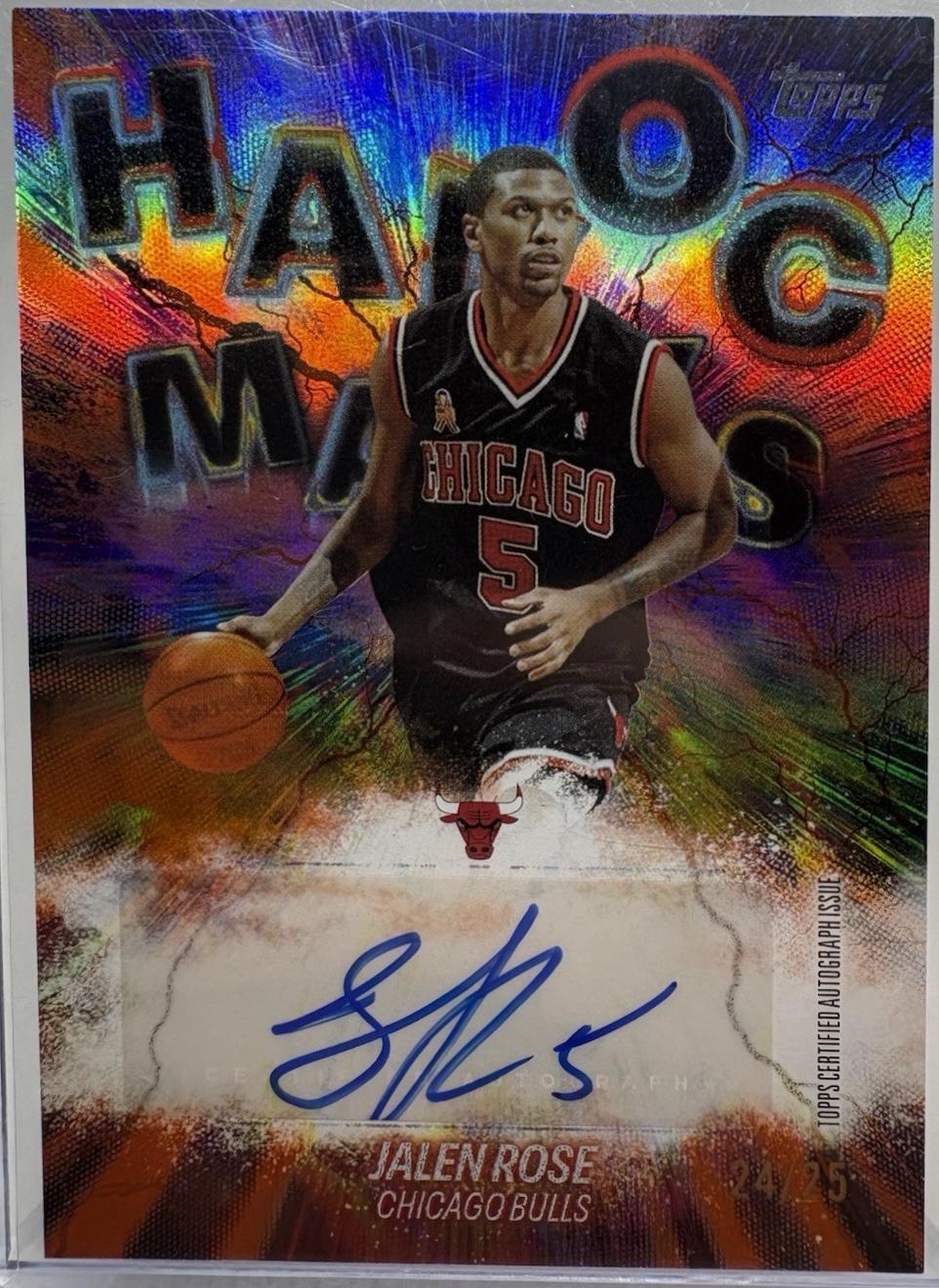 Jalen Rose [Orange Rainbow] #HM-JR