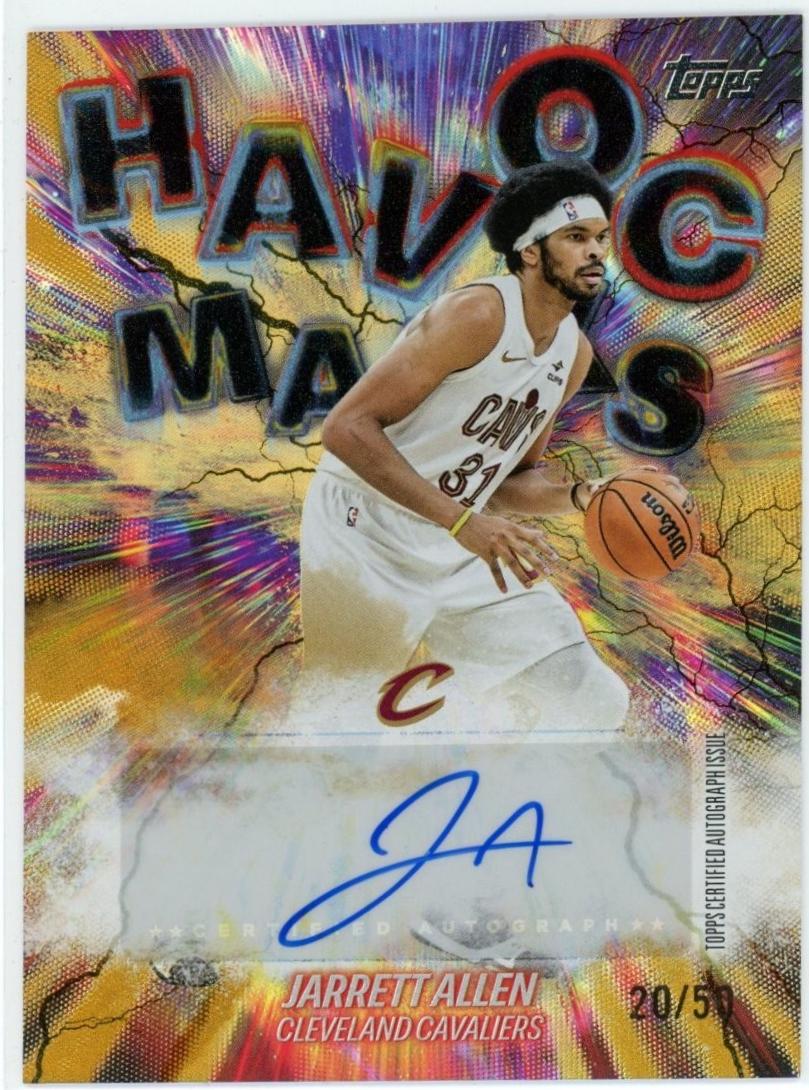 Jarrett Allen [Gold Rainbow] #HM-JA