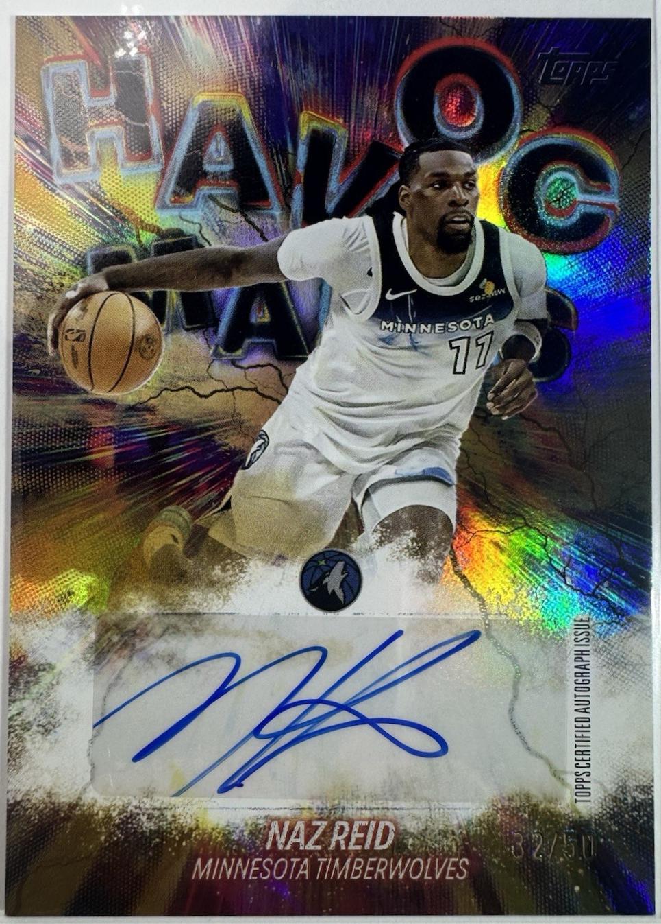 Naz Reid [Gold Rainbow] #HM-NR