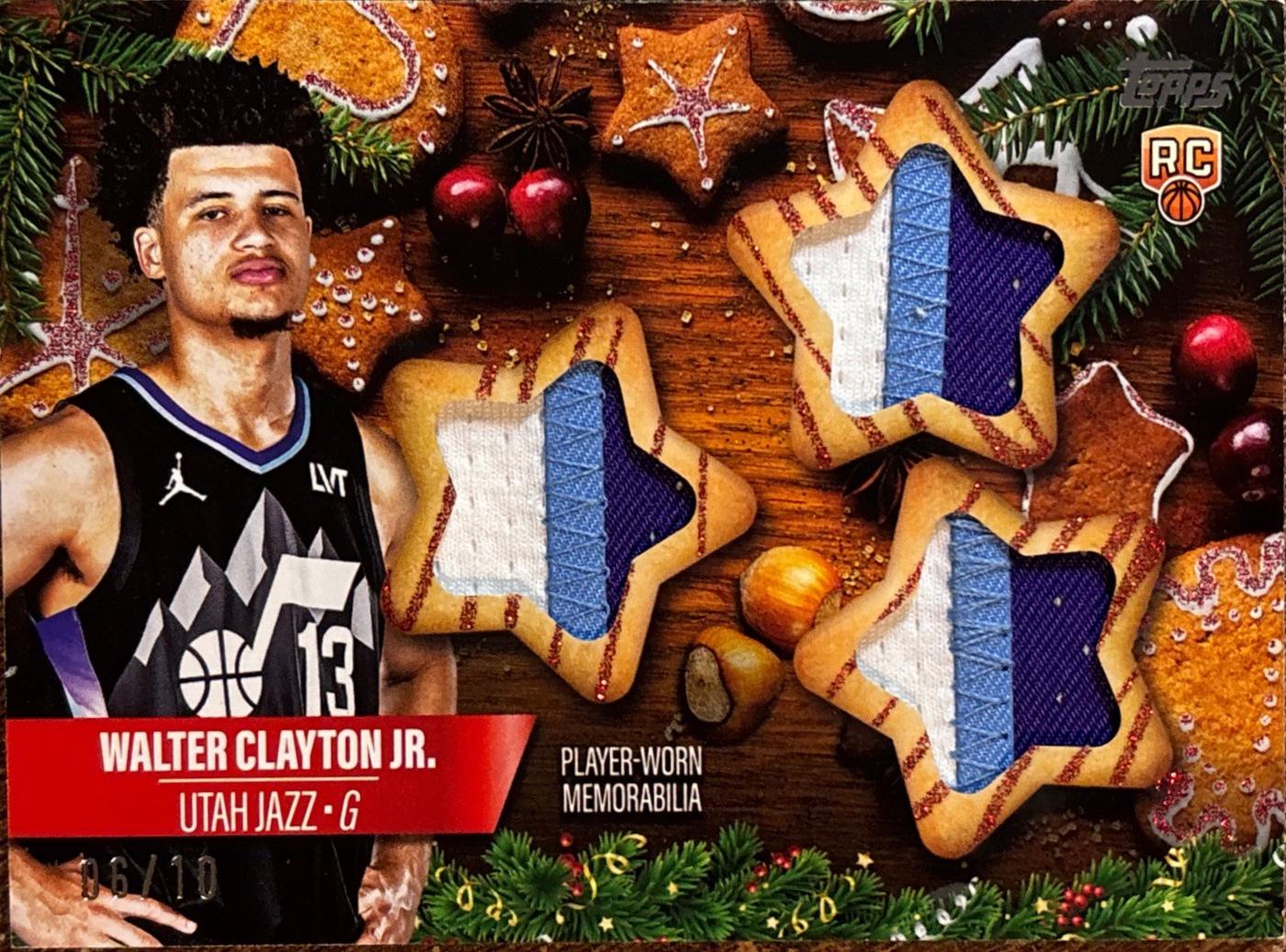 Walter Clayton Jr. [Red Glitter] #HSR-14